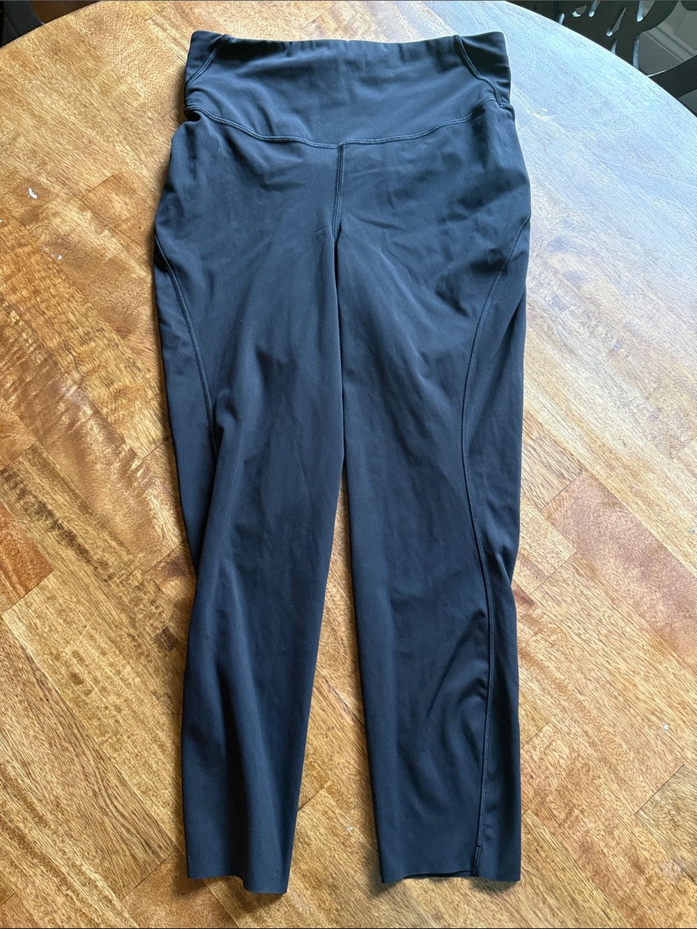 lululemon athletica Black High-Rise Leggings with Wide Waistband